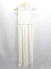 ◇ ⊂ U by SPICK&SPAN リボンストレッチ オールインワン サイズ表記なし ホワイト レディース E  【1503310005073】のサムネイル