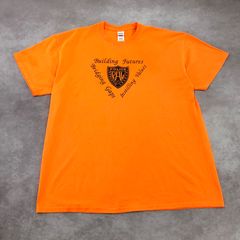 GILDAN ギルダン Tシャツ 半袖 古着 USED Vintage ヴィンテージ アメカジ プリント 蛍光色 ネオンカラー 英字 ポリス 警察アスレチック
