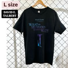 00s DAVID E.TALBERT presents WHAT MY HUSBAND DOESN'T KNOW Optimaボディー　プリントTシャツ　Tシャツ　デビッド・E・タルバート　メキシコ製　古着　メンズ　レディース　オススメ古着　XL