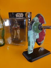 【おまけ付】スターウォーズ　スレーブ1ディスプレイ ＆ ボバ・フェットフィギュア