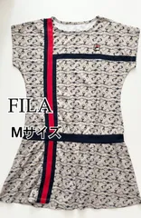 【FILA】キーチェーン柄ワンピース　Mサイズ