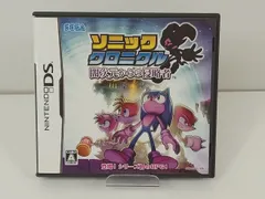 ニンテンドーDSソフト SEGA セガ ソニッククロニクル 闇次元からの侵略者 NTR-C5RJ-JPN 中古 [M-5502]