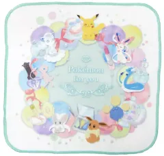 【中古】雑貨 キービジュアル デザインタオル 「一番くじ Pokemon for you～Romantic Dresser～」 F賞