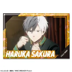 【新品・公式】WIND BREAKER ホログラム缶バッジ デザイン02(桜遥/B) 公式グッズ colleize