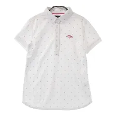 サイズ：M CALLAWAY キャロウェイ  半袖ポロシャツ ドット柄 ピンク系 [240101389608]# ゴルフウェア レディース ストスト