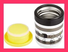 スケーター (skater) 保冷 保温 スープジャー 300ml スヌーピー モノクロ Peanuts LJFC3