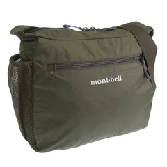 [モンベル] バック メンズ レディース ショルダーバッグ ナイロン ポケッタブルライトショルダーS 1123969 [ダークグリーン(KHGN)]