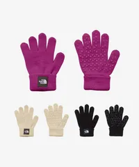 【ムラスポ公式】新品 THE NORTH FACE ザ・ノース・フェイス 手袋 キッズ アウトドア 滑り止め付 KNIT GLOVE ニットグローブ NNJ62200