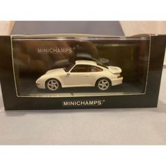 新品未使用品　PORSCHE 911 TURBO (993) 1995 White  MINICHAMPS 1/43ミニカー