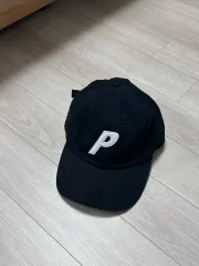 PALACE ブラック ベースボールキャップ PALACE SKATEBOARDS P 6-Panel パレス 6パネルベースボール