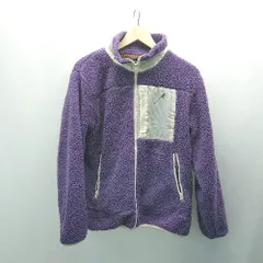 ◇ KANGOL フロントファスナー ポケットファスナー モコモコ素材 長袖 アウター サイズM パープル レディース E  【1307210018313】のサムネイル