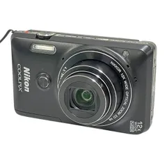 【良品】Nikon COOLPIX S6900 デジタルカメラカメラ　ブラック Amazon.co.jp: Nikon デジタルカメラ COOLPIX S6900 12倍ズーム