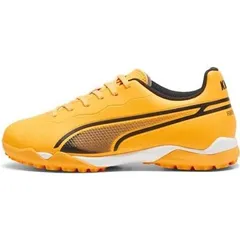 プーマ(PUMA) サッカートレシュー キングマッチTT+Mid Jr 107552 サン/ブラック/サンセット 23.5cm