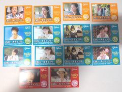 ポッキー45周年　CMシールギャラリー　松田聖子　菊池桃子　岡田奈々等　14枚