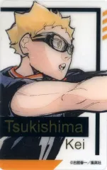 【中古】キャラカード [単品] 月島蛍 「ハイキュー!! FAN PARK(ファンパーク) 箔押しクリアカードコレクション 12枚セット Aセット」