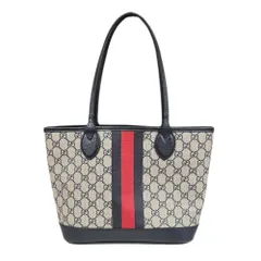 グッチ スモールトート オフィディア ハンドバッグ GGスプリームキャンバス 726762 ベージュ レディース  GUCCI  中古 グッチ