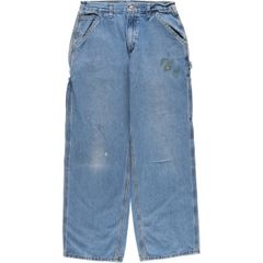 古着 カーハート Carhartt Original Dungaree Fit デニムペインターパンツ メンズw30相当/eaa535928