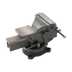 360度回転 口幅:100mm 卓上万力 最大開口:75mm 360度回転 作業台 ベンチバイス アンヴィルバイス 回転 加工 STEELMIGHT 固定 テーブルリードバイス 黒色…