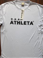 新品 ATHLETA アスレタ ゲームシャツ ドライ Tシャツ 白 O