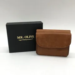 S*Y様 MR. OLIVE ブラック 二つ折り財布　革　レザー 楽天市場】mr.olive 財布の通販