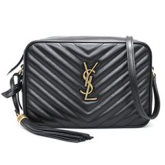 ★【SAINT LAURENT / サンローラン】ショルダーバッグ  バッグ LOU ルー (612544 BK) [新品]