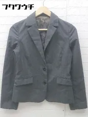 ◇ The Way of Chic Ray BEAMS レイビームス 2B シングル 長袖 テーラード ジャケット サイズ1 グレー レディース 【中古】 【1002800435432】のサムネイル