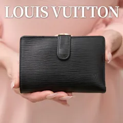 ✨極美品✨ルイヴィトン エピ コンチネンタル ヴィエノワ がま口 財布 黒 本物□ルイヴィトン□エピ/ブラック/コンチネンタル・ヴィエノワ