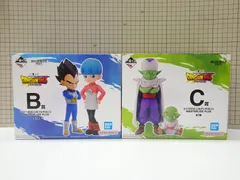 一番くじ ドラゴンボールDAIMA B賞 ベジータ (ミニ) & ブルマ (ミニ) C賞 ピッコロ (ミニ) & デンデ (ミニ) 2点セット 未開封品