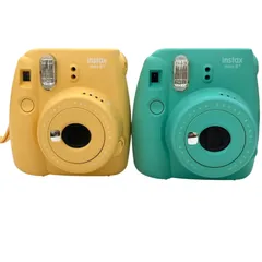 18600０ 現状品 FUJIFILM instax mini8<!-利用不可文字-!> チェキ インスタントミニカメラ 2点まとめ売り