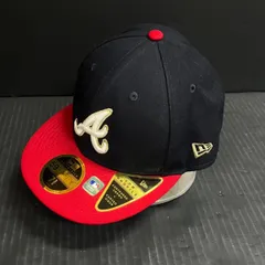 74.NEW ERA 59FIFTY MLB Gold Colletion Atlanta Braves Cap サイズ7 3/8【併売品】