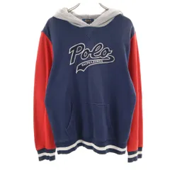 ポロラルフローレン 長袖 スウェットパーカー L14-16 ネイビー POLO RALPH LAUREN キッズ