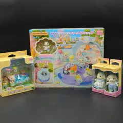 【S21504】シルバニアファミリー 4点セット