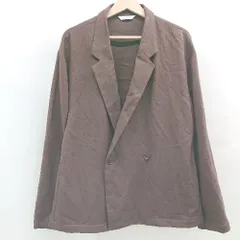 ◇ Θ JOURNAL STANDARD ジャーナルスタンダード シンプル系 長袖 ロングジャケット サイズL ブラウン系 レディース E  【1507250016113】