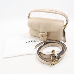 COACH コーチ C3880 ピロータビーショルダーバッグ 1点 アイボリー ミニ レディース AD639 