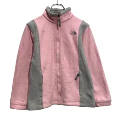 The north face フリースジャケット ザノースフェイス キッズ M ピンク アウトドア キャンプ 古着卸 アメリカ仕入 a612-8431
