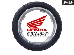 CJ Performance 【 CBX400F フロント リア ホイールセット 白