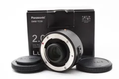 Panasonic - LUMIX テレコンバーター2.0x DMW-TC20　中古美品 Amazon | Panasonic LUMIX 2.0X テレコンバーターレンズ
