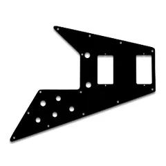 WD MUSIC ピックガード Gibson フライングV 用 1989-2018 Flying V '67 Reissue Black White モデル