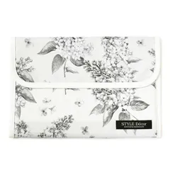 COLORFUL CANDY STYLE 新品   マルチケース 母子手帳ケース ジャバラタイプ ライラック モノクローム プロヴァンス マルチケース 母子手帳ケース カバー ブランド ジャバラ おしゃれ シンプル 2人分 二人用 2人用 大きめ