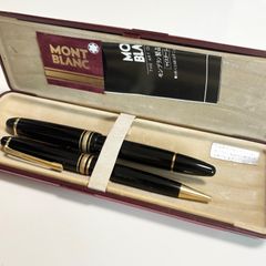 モンブランマイスターシュテュック万年筆、ボールペンセット - メルカリ