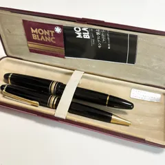 【送料無料】Mont Blanc/モンブラン/万年筆/ボールペン/4810/585/14K/ブラック/マイスターシュテュック/No146/文房具/筆記用具/中古品/筆記未確認