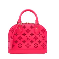 【中古】LOUIS VUITTON ルイヴィトン M22878 ブロデリー・アングレーズ アルマBB ピンク ローズ 2WAYバッグ ショルダーバッグ ハンドバッグ 斜め掛け 穴あき刺繍 A2502837【無料ギフトラッピング承ります】
