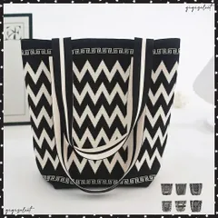 トートバッグ ニット編みバッグ 韓国風鞄 ニットトートバッグレディース 大人可愛い肩掛けバッグ 総柄かばん マルシェトート バイカラーサブバッグ 軽量 エコバッグ 折り畳める鞄 人気 春夏秋冬トート軽い 10色展開カバン鞄