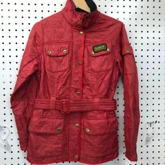 BARBOUR INTERNATIONAL バブアーインターナショラル キルティングジャケット フリースライナー ウエストベルト レディース ブラック