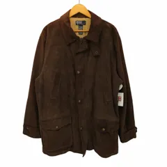ポロバイラルフローレン Polo by RALPH LAUREN 90S スエードレザーカバーオール メンズ import：XL 