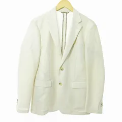 テットオム TETE HOMME テーラードジャケット ブレザー 薄手 シアー ベージュ L 0412のサムネイル