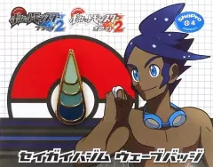 【中古】バッジ・ピンズ(キャラクター) G.セイガイハジム ウェーブバッジ バッジコレクション 「ポケットモンスター ブラック2・ホワイト2」