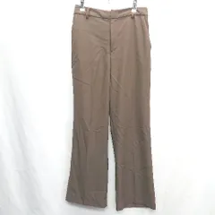 ◇ GLOBAL WORK グローバルワーク タックパンツ サイズL ブラウン系 レディース E  【1407180025509】