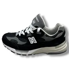 NEW BALANCE 992 BLACK/GREY ニューバランス スニーカー ブラック/グレー U992BK 26cm