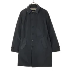 ウィークエンドマックスマーラ 柄ワッペン ボーダー リバーシブル ステンカラーコート 38 ネイビー×グレー WEEKEND MaxMara レディースのサムネイル